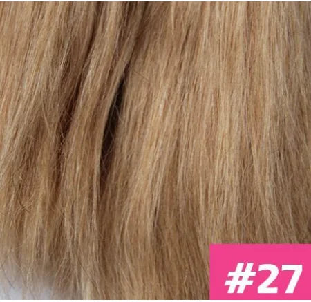 Mongolian I Tip Microlinks Burmese Curly Human Hair